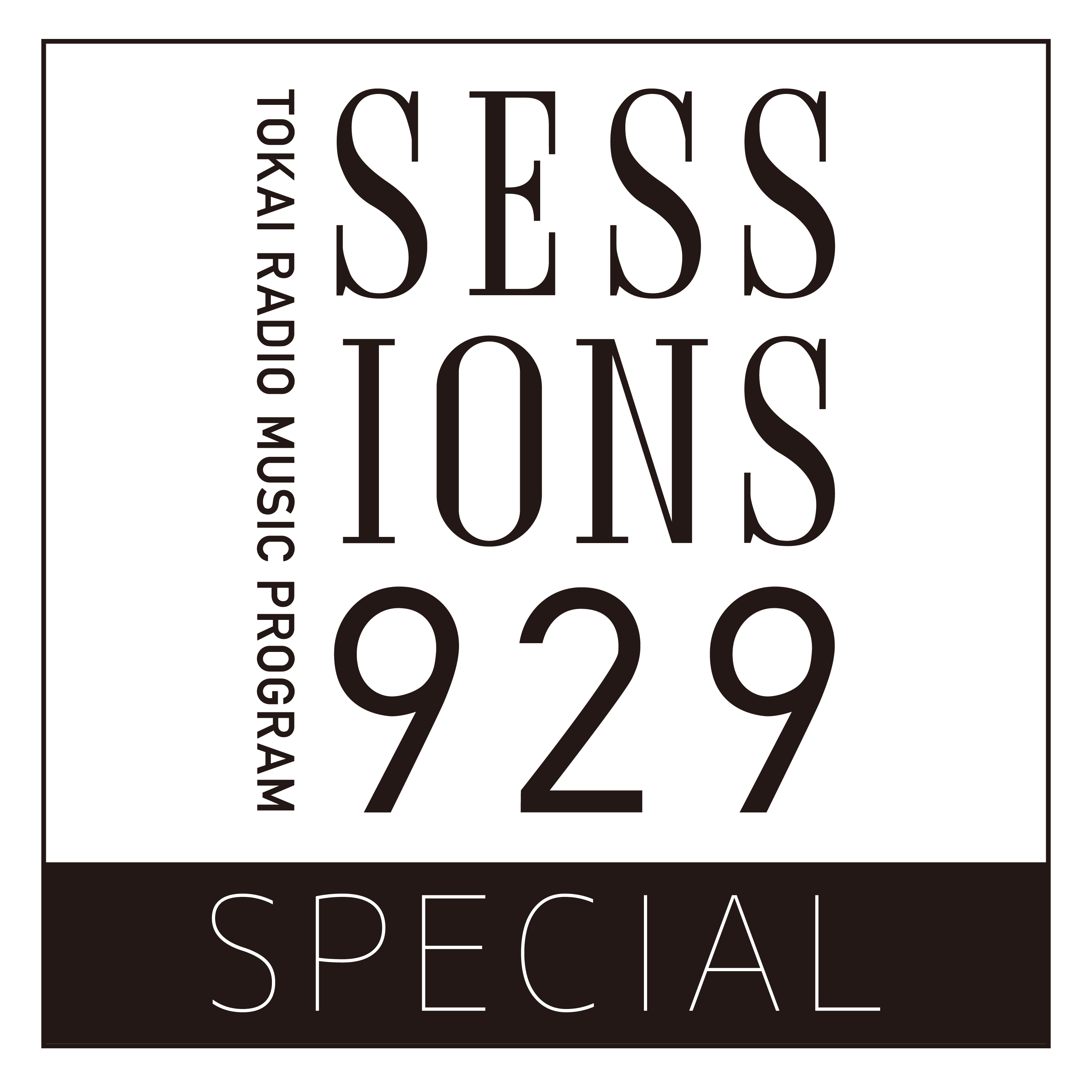 TOKAI RADIO MUSIC PROGRAM SESSIONS 929 Special Ver. Podcast Only Program